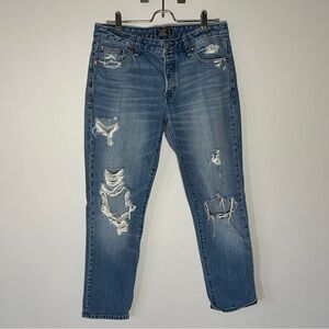 Ames Low Rise Slim Boyfriend Jeans Abercrombie & Fitch
